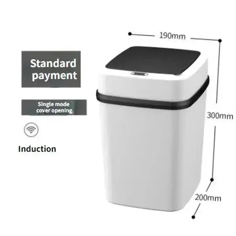 Smart Induction Trash Bin – Touchless, Hygienic & Stylish! Instabuy Hub