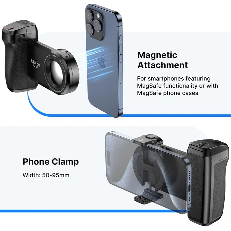 Ulanzi MA35 MagSafe Smartphone Camera Grip – Capture Like a Pro! Instabuy Hub