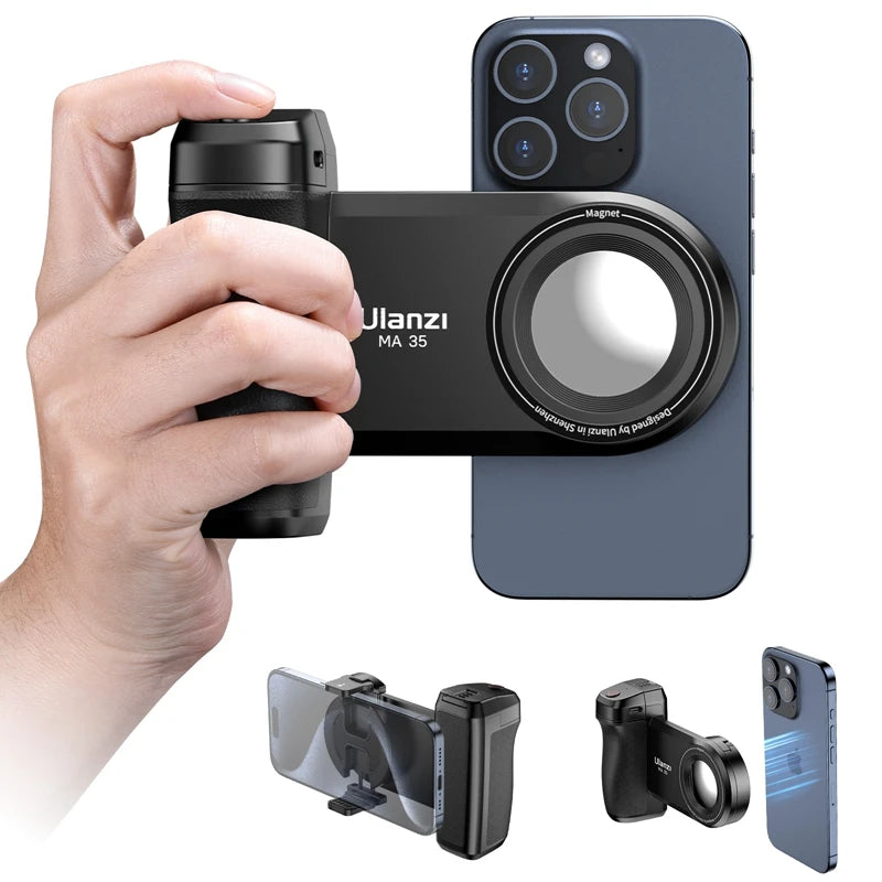 Ulanzi MA35 MagSafe Smartphone Camera Grip – Capture Like a Pro! Instabuy Hub